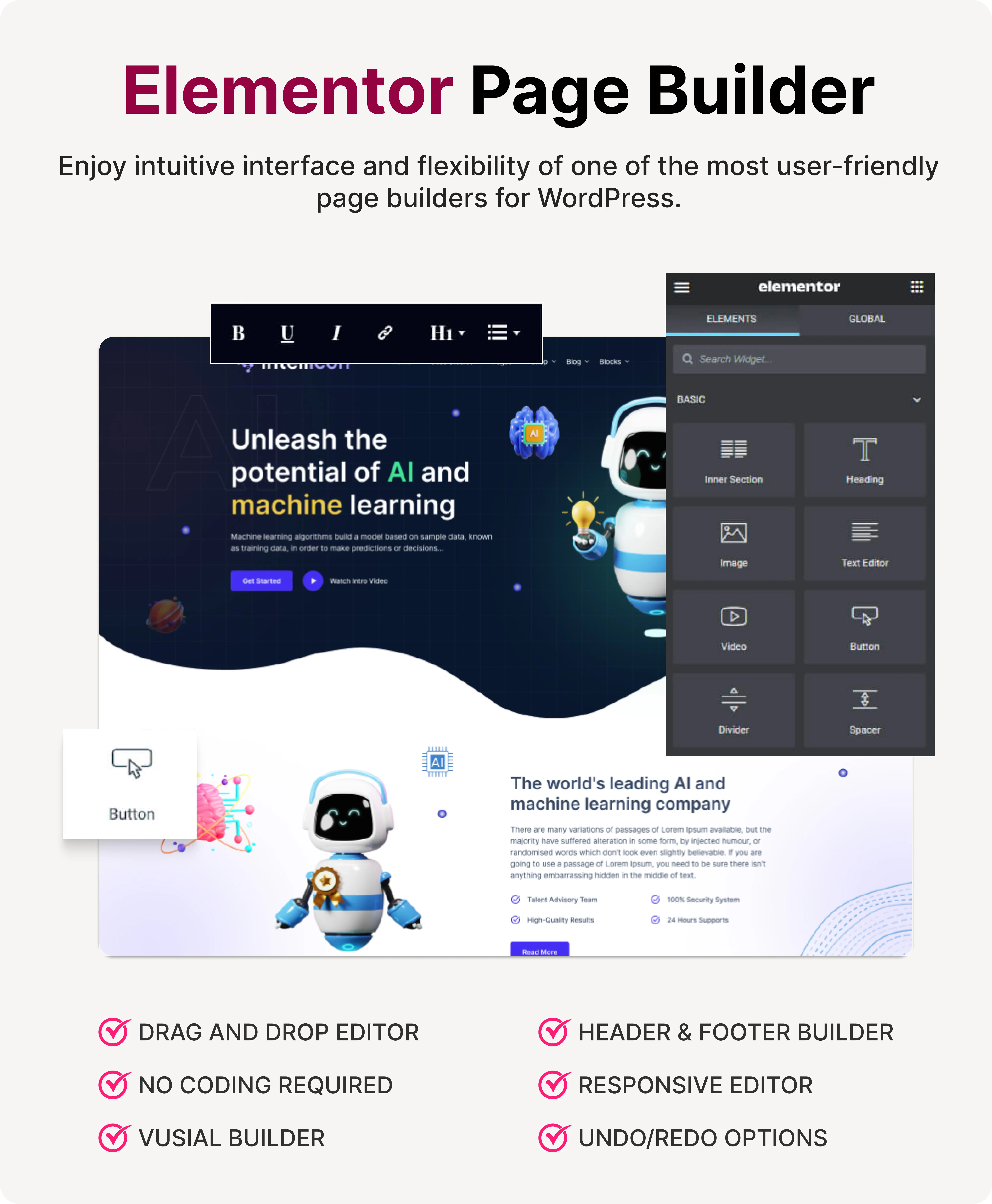 Intellicon - AI & Machine Learning WordPress Theme