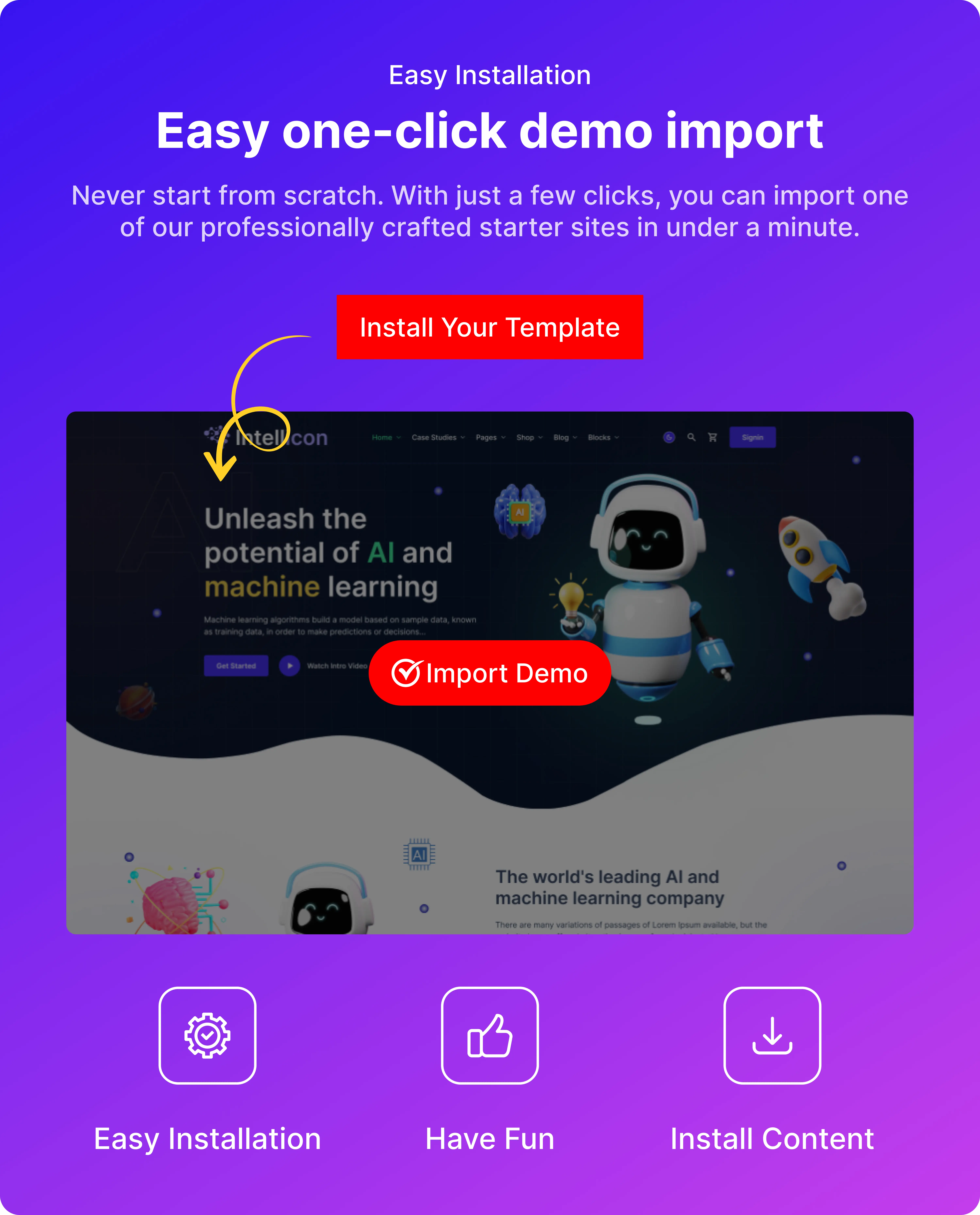 Intellicon - AI & Machine Learning WordPress Theme