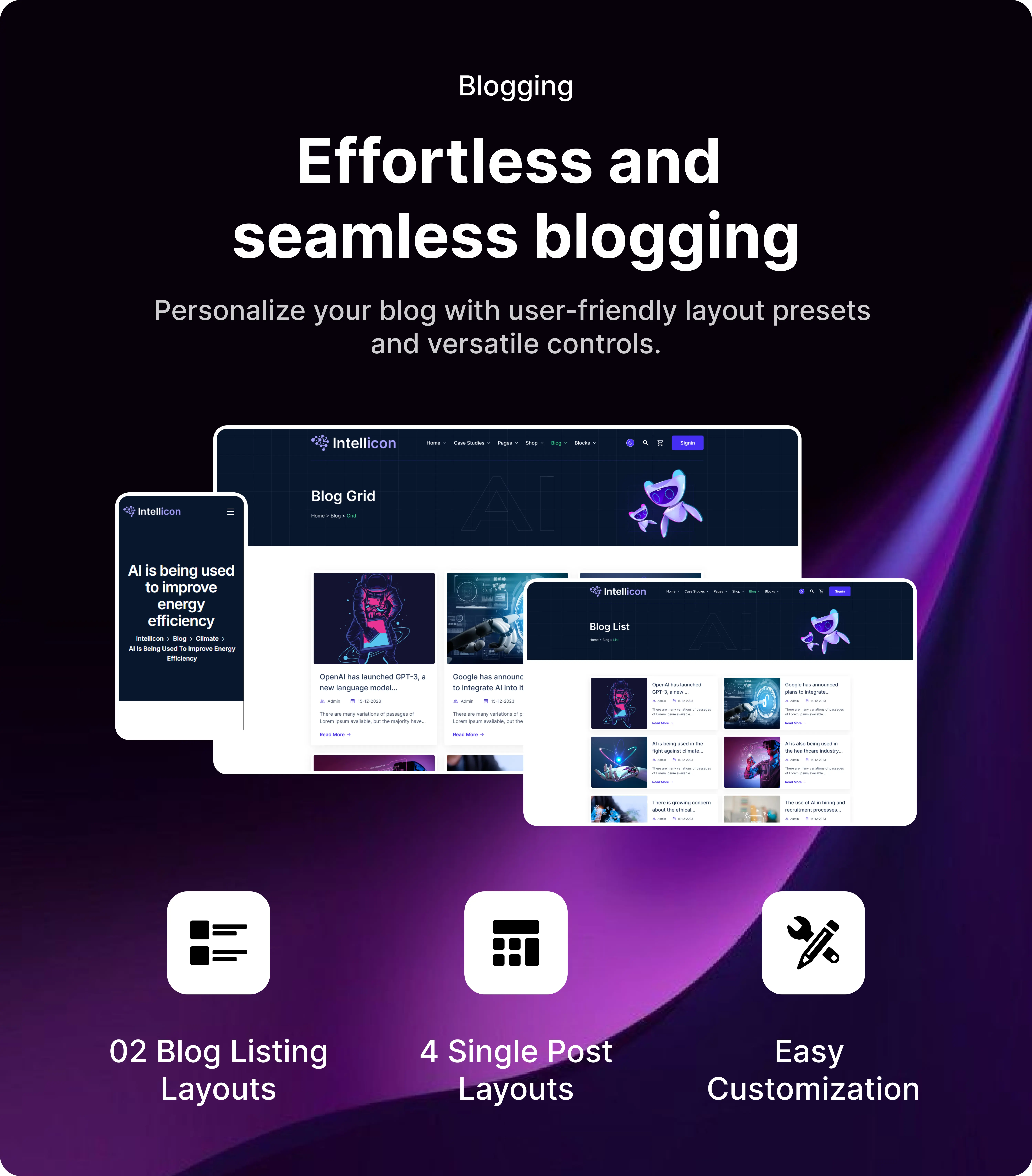 Intellicon - AI & Machine Learning WordPress Theme