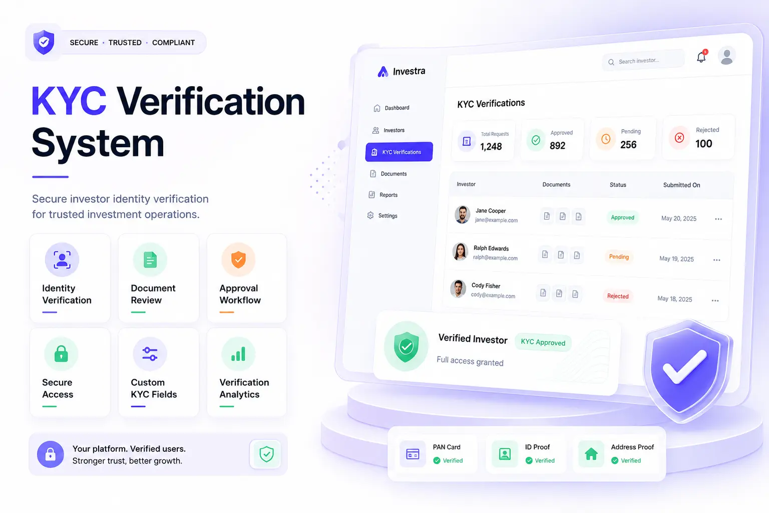 Investra - Fractional Real Estate Investment Platform with React Native App, Next.js Web & Laravel