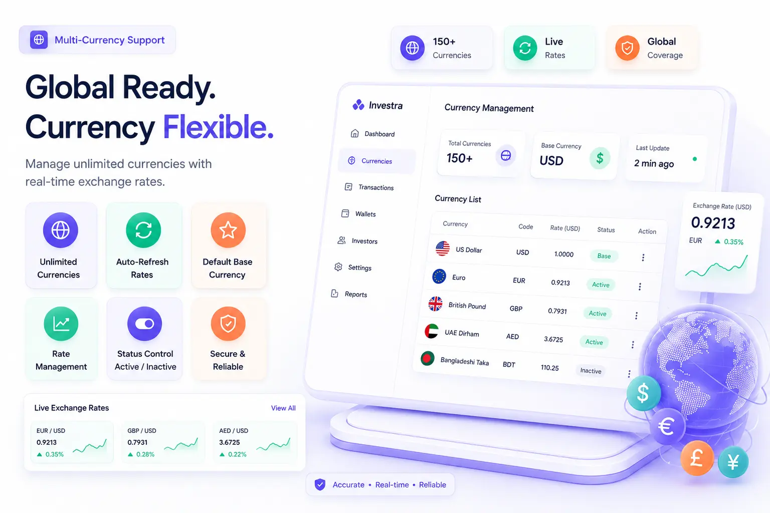 Investra - Fractional Real Estate Investment Platform with React Native App, Next.js Web & Laravel