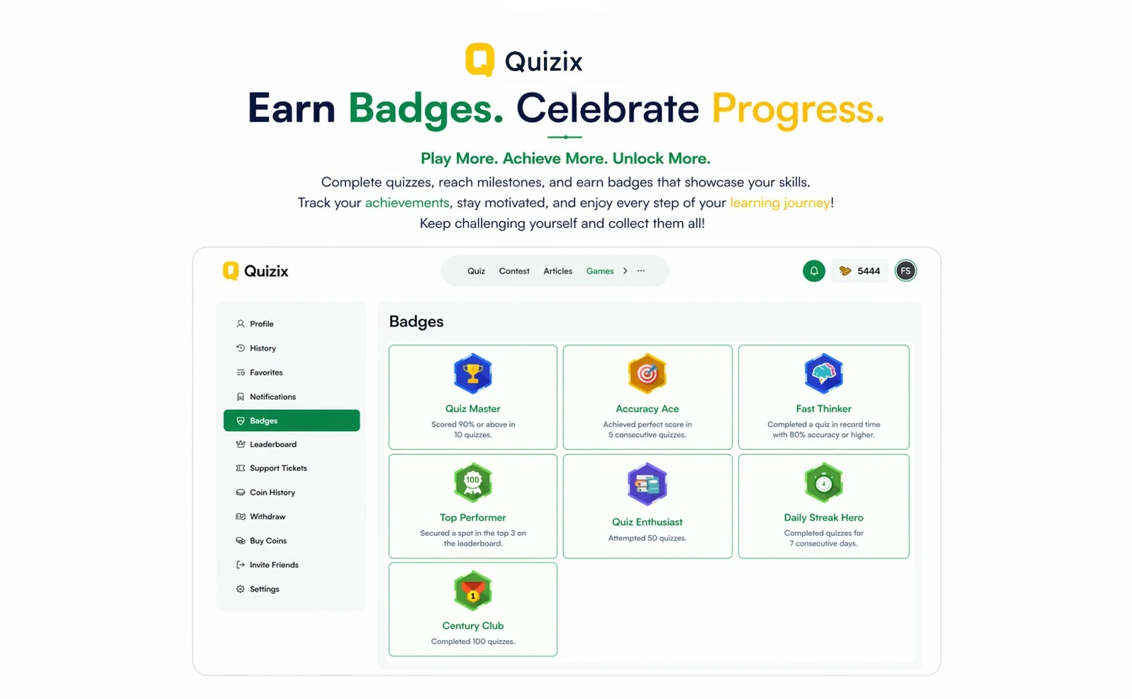 QuiziX – AI Quiz & Trivia Game | Laravel + Next.js Gamified Quiz Platform