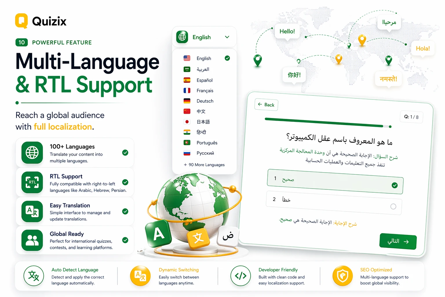 QuiziX – AI Quiz & Trivia Game | Laravel + Next.js Gamified Quiz Platform